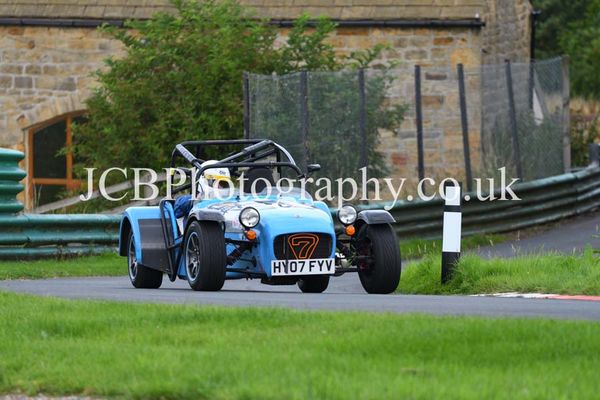 Caterham 7 driven by Clive Marsden