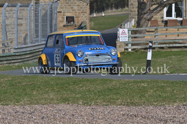 Mini Cooper driven by Jonathan North