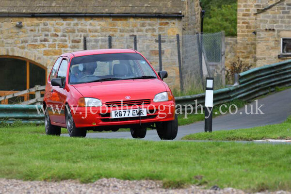 Toyota Starlet Sportif driven by Michael Holmes
