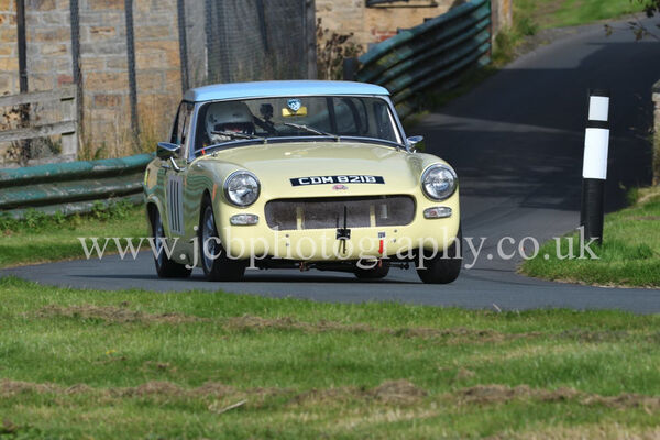 MG Midget driven by Ian Peacock
