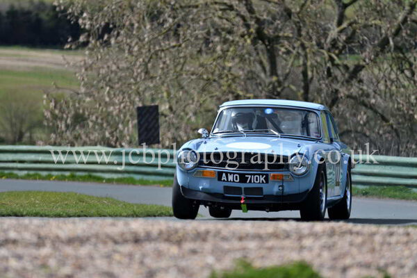 Triumph TR6 driven by Jim Johnson
