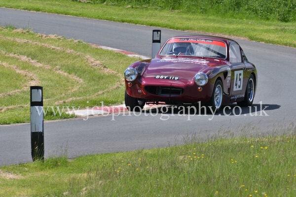 Austin Healey Sebring Sprite driven by David Abram