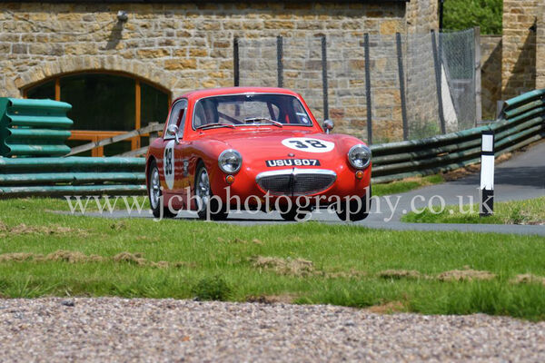 Austin Healey Sebring Sprite driven by Richard Salisbury