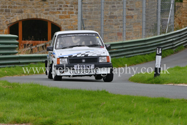 Vauxhall Nova driven by Simon Jennings