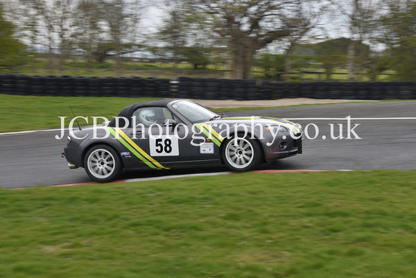 Mazda MX5 driven by John Pollard