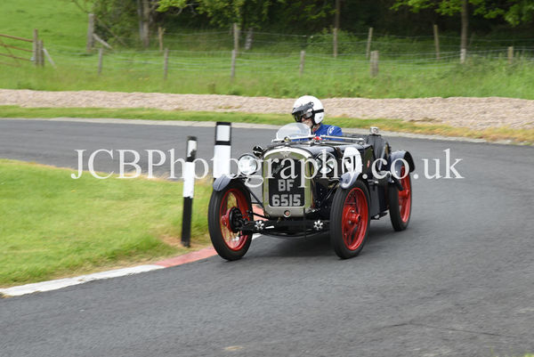 Austin 7 Ulster driven by Don Adams