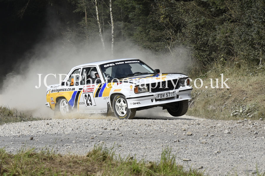 Opel Ascona 400 driven by Stig Blomqvist and co-driver Craig Thorley