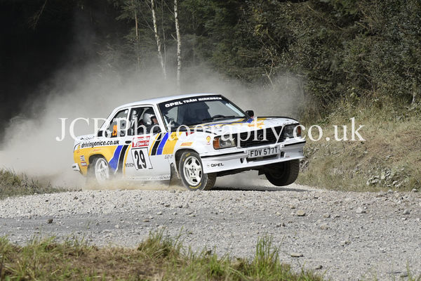 Opel Ascona 400 driven by Stig Blomqvist and co-driver Craig Thorley