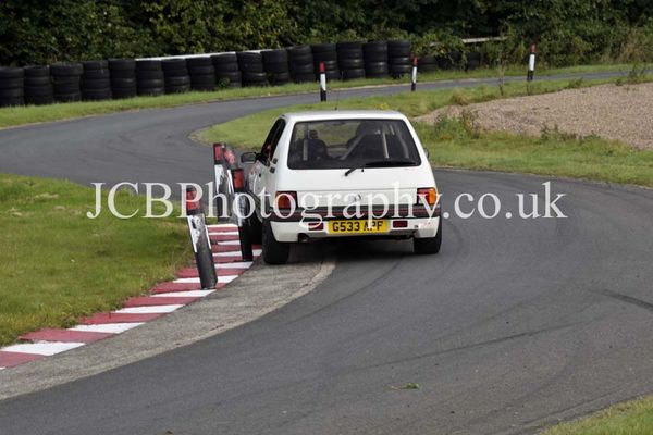 Peugeot 205 GTI driven by 2019 Harewood champion Deryck Jones
