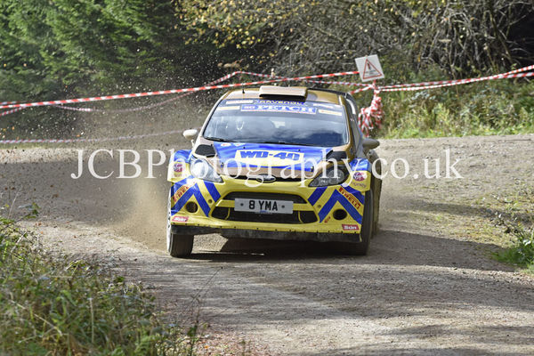Stephen Petch & co-driver Michael Wilkinson. WD40 SG Petch Ford Fiesta RS WRC