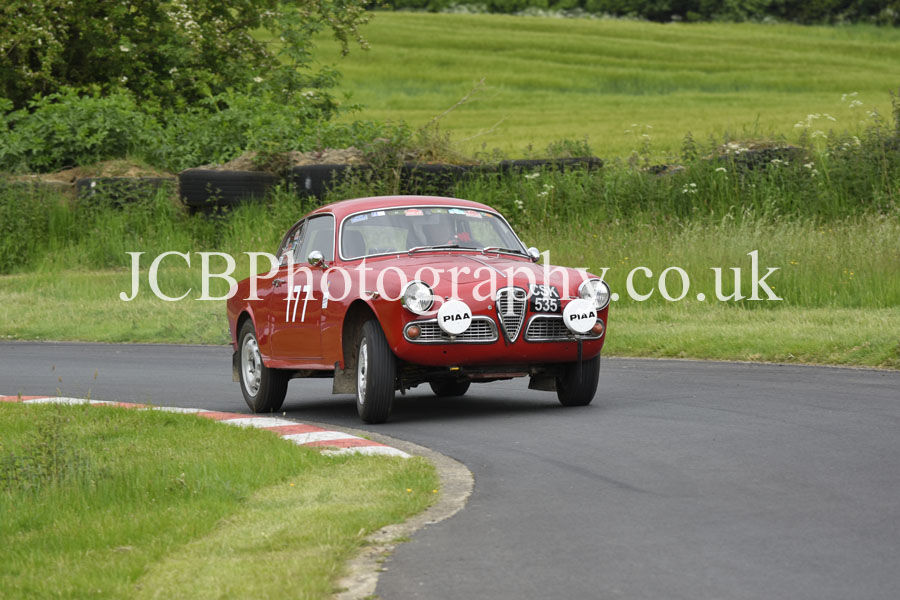 Alfa Romeo Giulietta Sprint driven by Paul Wignall