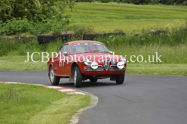 Alfa Romeo Giulietta Sprint driven by Paul Wignall