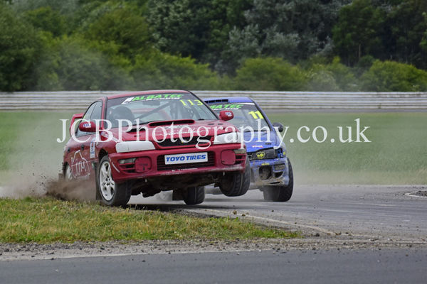 Subaru Impreza driven by Dan Beattie