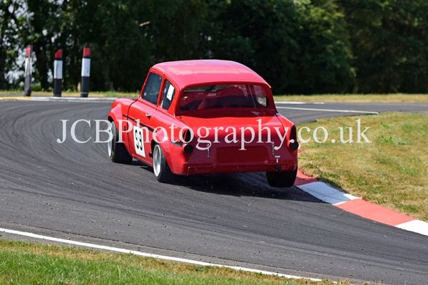 Ford Anglia driven by Michael McErlain