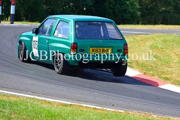 Vauxhall Nova driven by Alan Hart