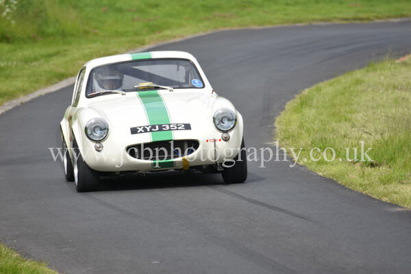 Austin Healey Sebring Sprite driven by Richard Jones