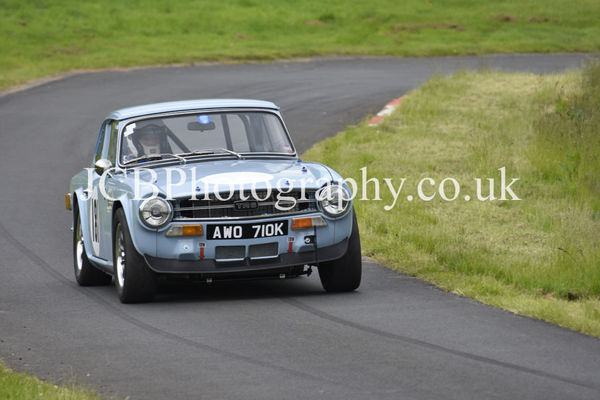 Triumph TR6 driven by Jim Johnstone