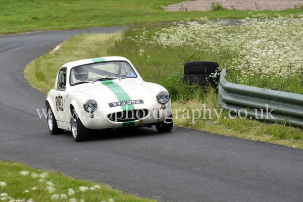 Austin Healey Sebring Sprite driven by Richard Jones