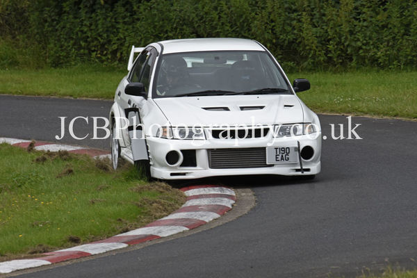 Mitsubishi Evo driven by Jonathan Mounsey