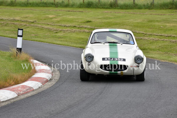 Austin Healey Sebring Sprite driven by Richard Jones
