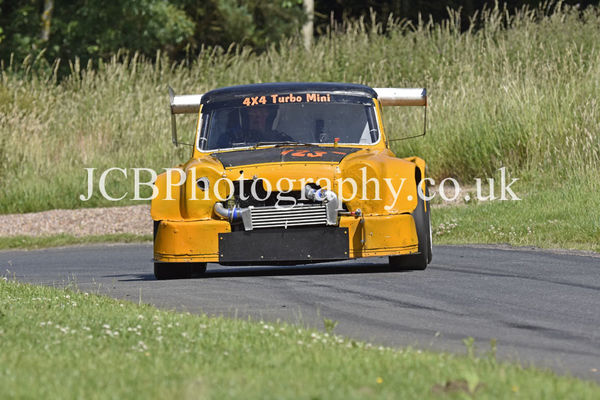 Mini driven by Allan McDonald