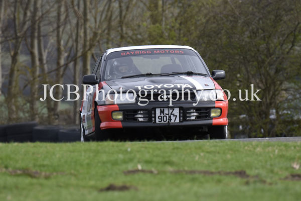 Toyota Starlet driven by Gordon Riley