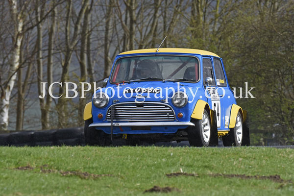 Mini Cooper driven by Jonathan North
