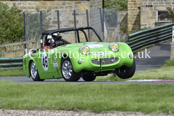 Austin Healey Sprite driven by Colin Gale