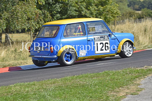 Mini Cooper driven by Jonathan North