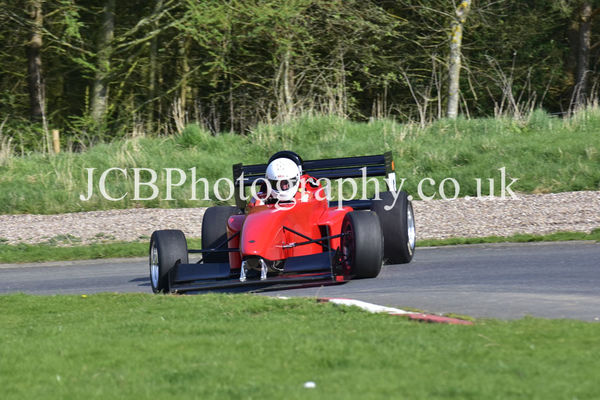 John Chacksfield spins in his OMS 28