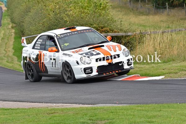 Subaru Impreza driven by Jamie Thwaites
