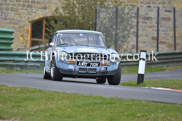 Triumph TR6 driven by Jim Johnstone