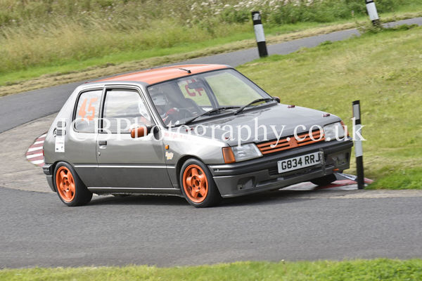 Peugeot 205 TGM driven by Mike Geen