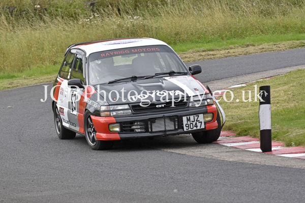 Toyota Starlet driven by Gordon Riley