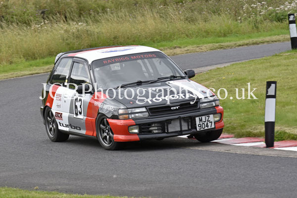 Toyota Starlet driven by Gordon Riley