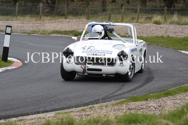 MG Midget driven by Jake Wolf