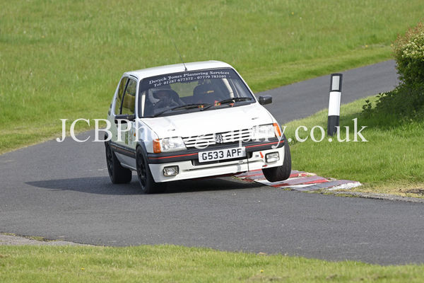 Peugeot 205 GTi driven by Deryck Jones