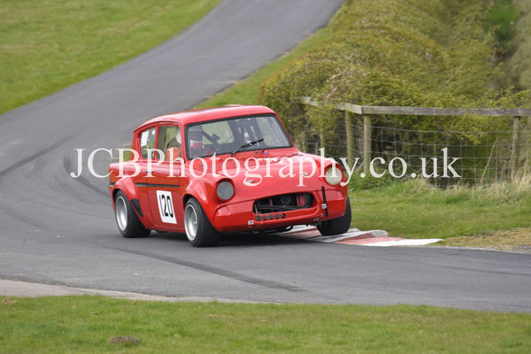 Ford Anglia driven by Michael McErlain