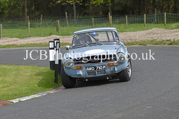 Triumph TR6 driven by Jim Johnstone