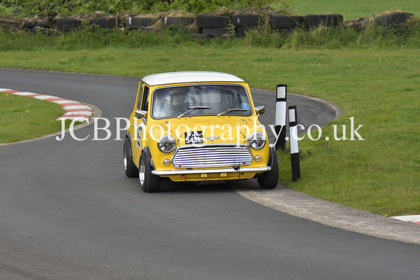 Morris Mini driven by David Spaull