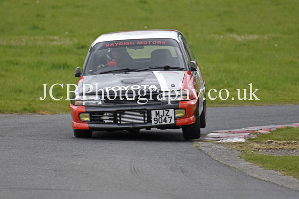 Toyota Starlet driven by Gordon Riley