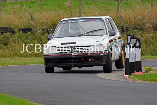 Peugeot 205 driven by Steve Bailey