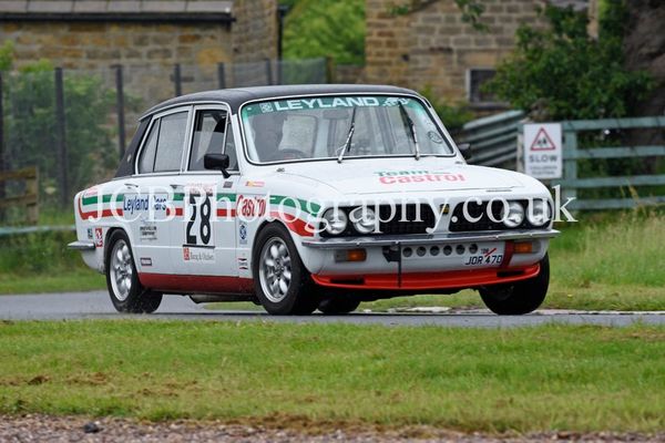 Triumph Dolomite driven by Shaun Roche