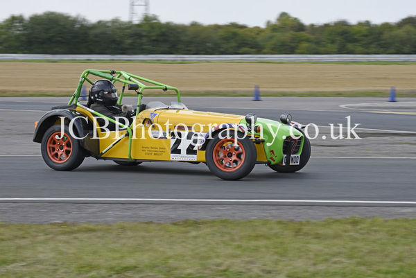 Catherham 7 driven by John Clarke