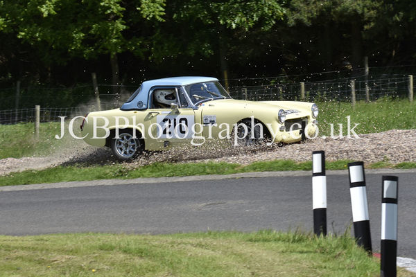 MG Midget driven by Ian Peacock