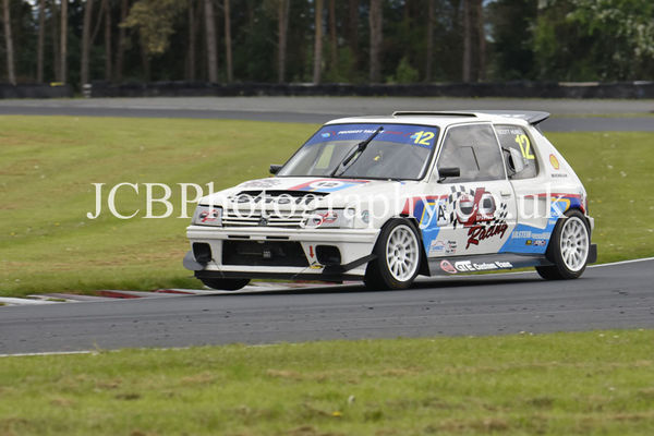 Peugeot 205 16R driven by Scott Hubel