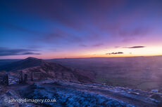 Blue hour at mam tor