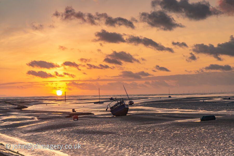Sunset at Meols