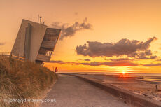 Sunset at Rossall point