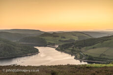 The afterglow at Bamford edge